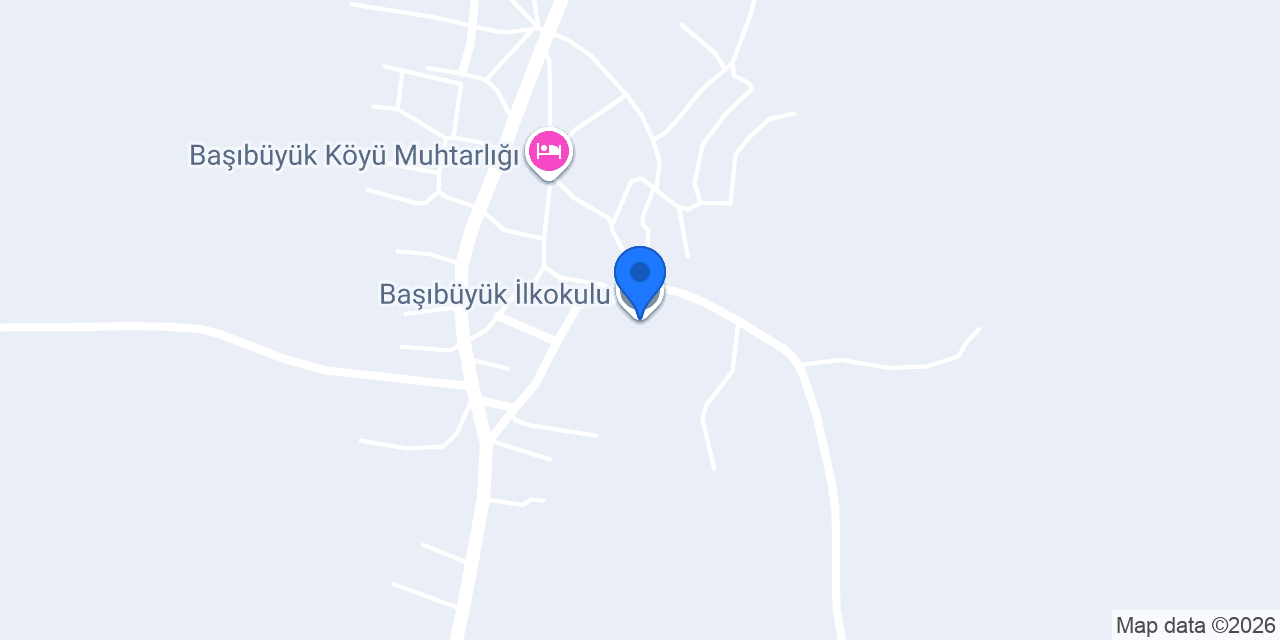 Başıbüyük İlkokulu konumu