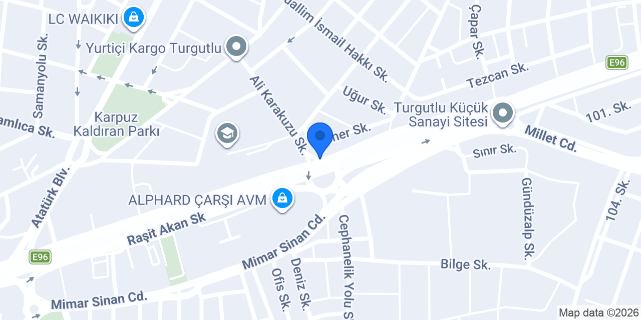 Yörüksa Ticaret - Çınar Market konumu