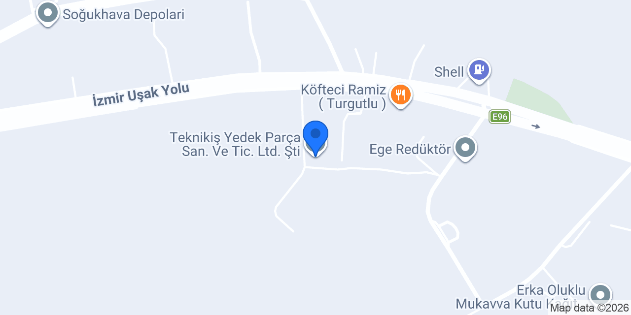 Teknikiş Yedek Parça San. Ve Tic. Ltd. Şti. konumu