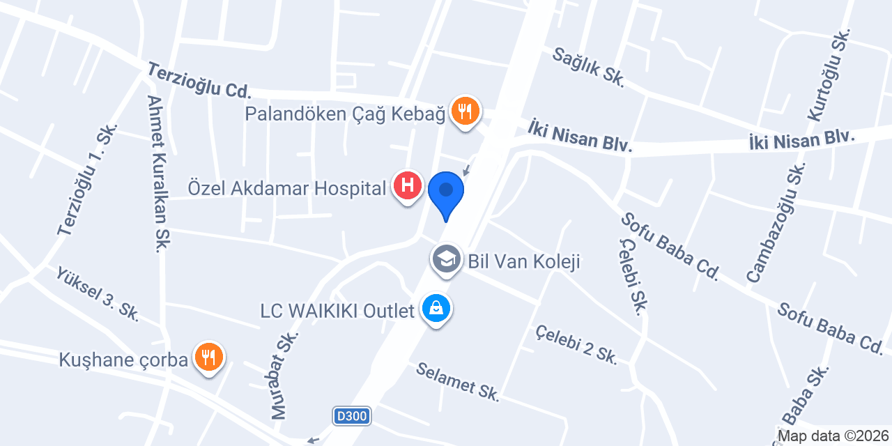 Mızrak Eczanesi konumu