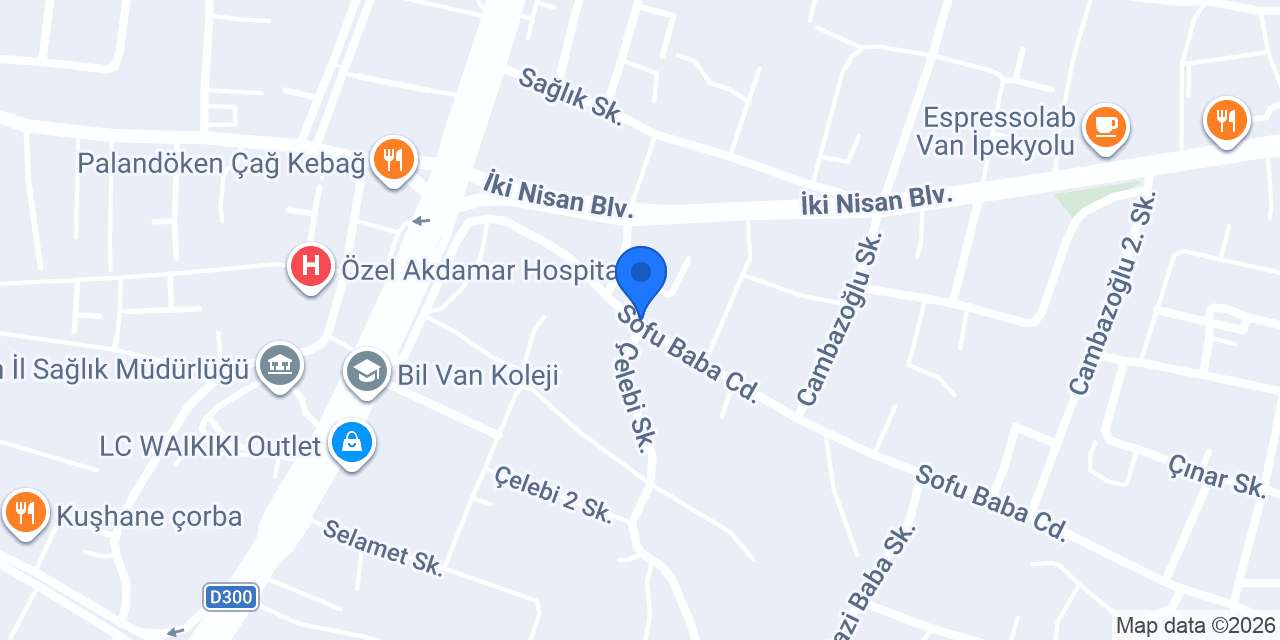 Ozkan Market konumu