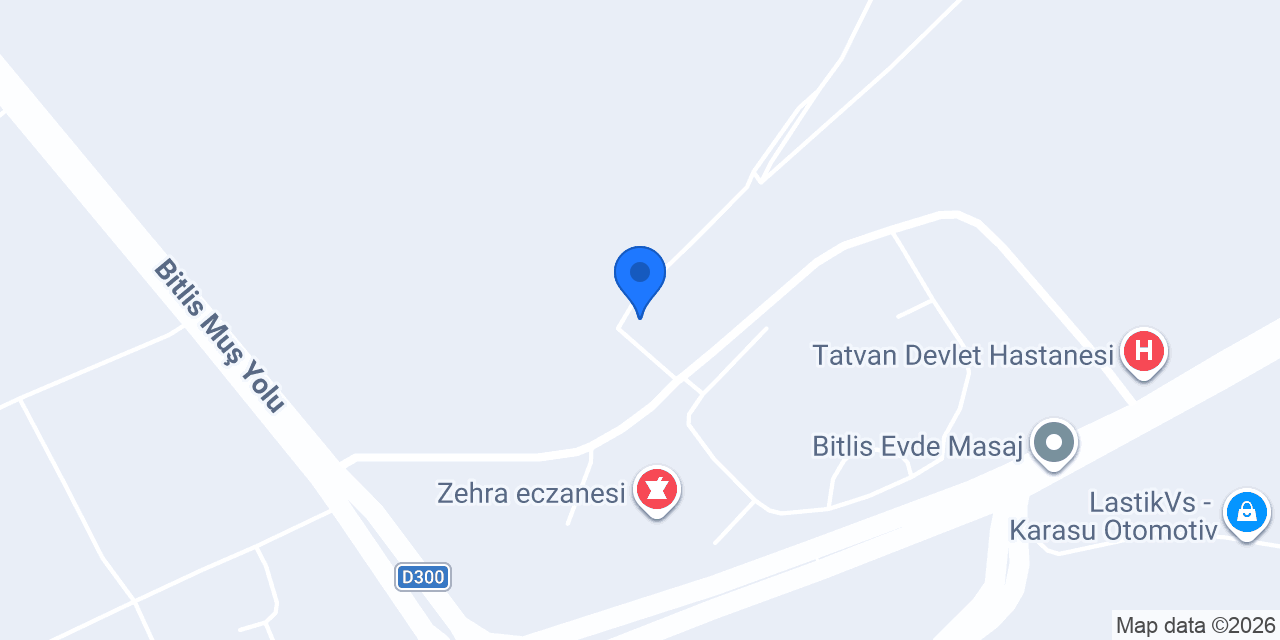 ŞEMS OPTİK BİTLİS konumu