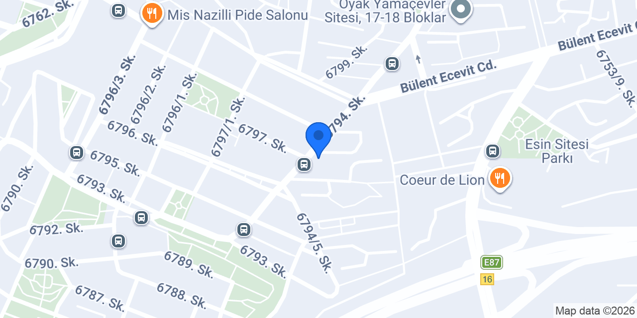 Körfezköy Oyak Sitesi konumu