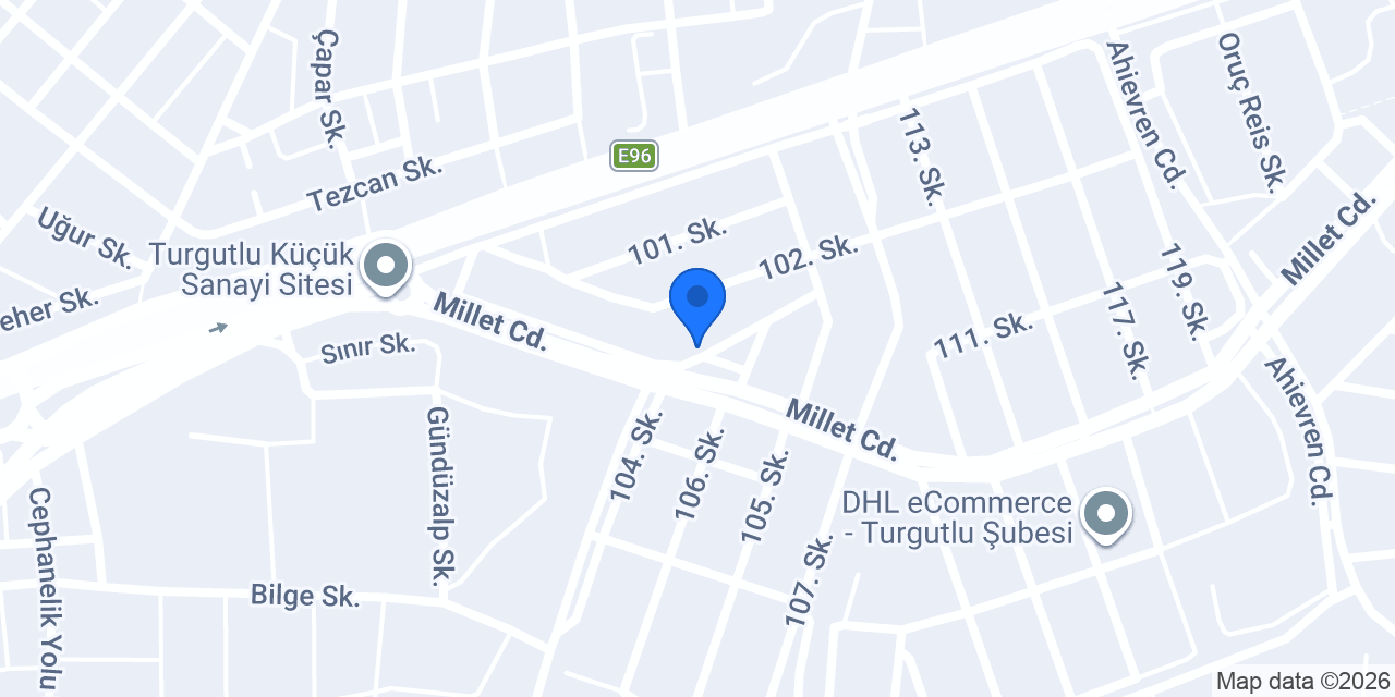 Damla Boya Yapı Market konumu