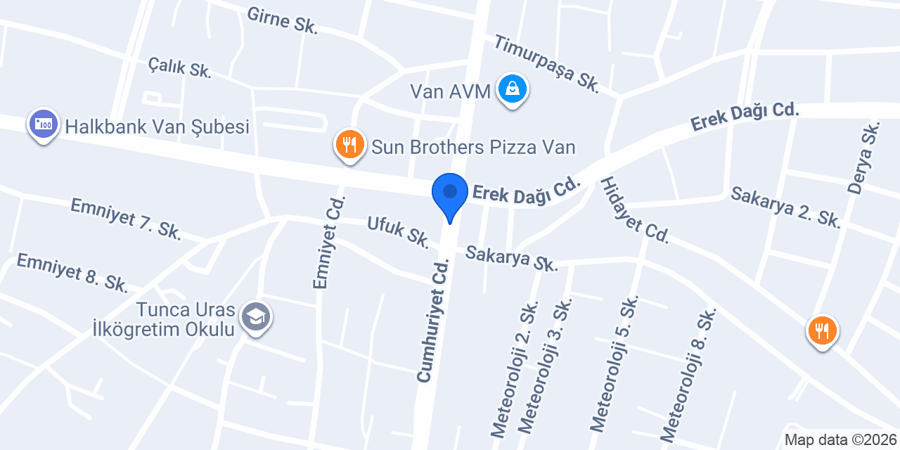 Yeniöğünmez Kuru Temizleme konumu