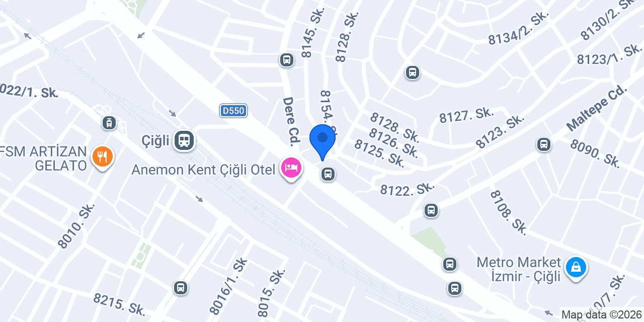 ÇİĞLİ SEKİZ ONİKİ KURS konumu