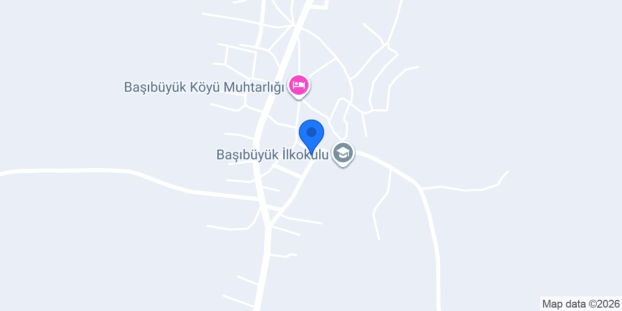 Başıbüyük Sağlık Ocağı konumu
