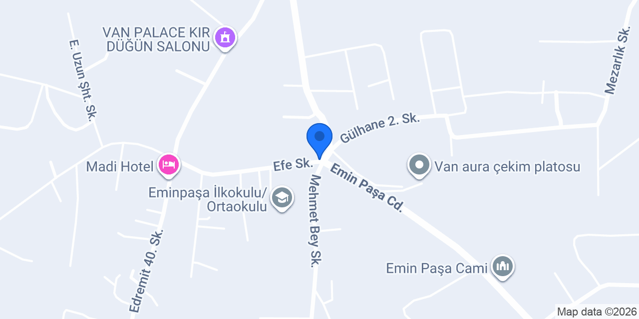 Çağdaş Süper Market konumu