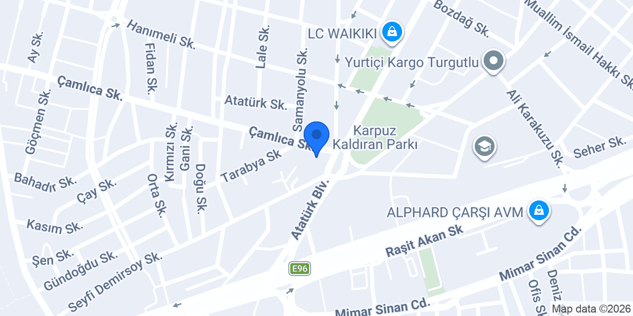 Zübeyde Hanım Kız Ml konumu