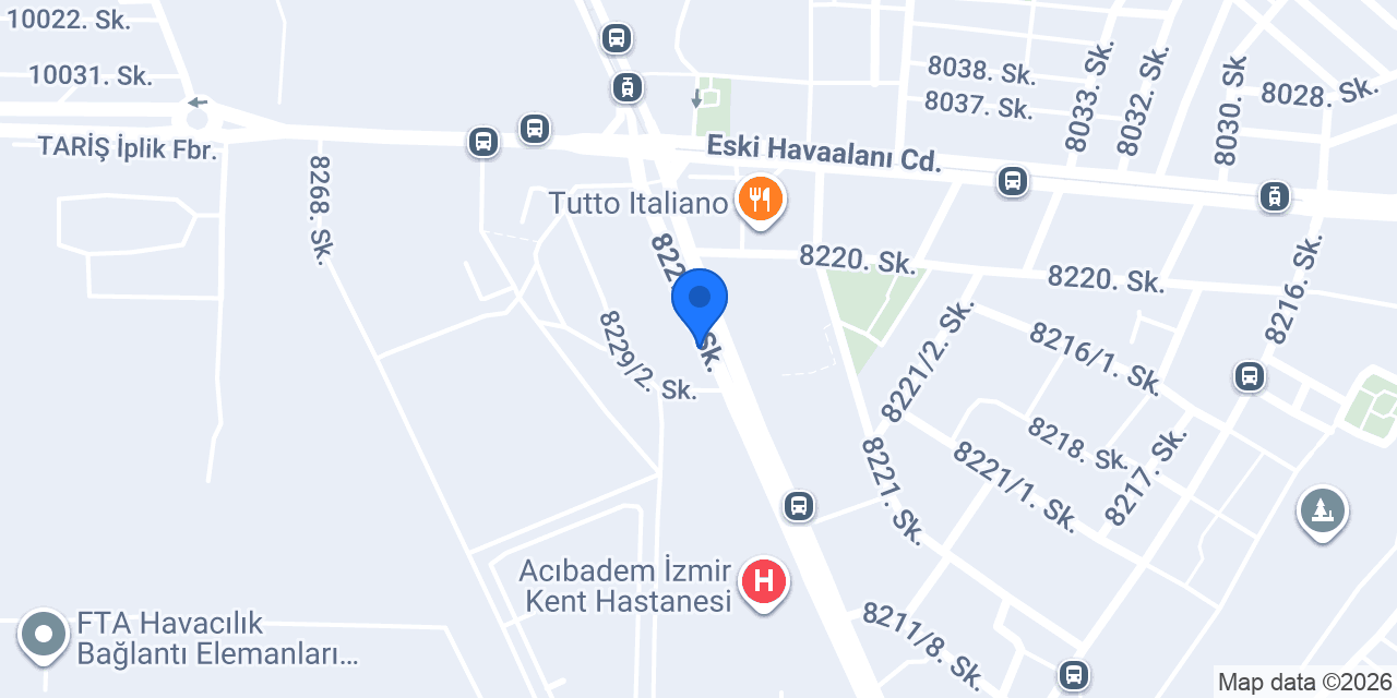 Pilot Garage Çiğli Oto Ekspertiz konumu