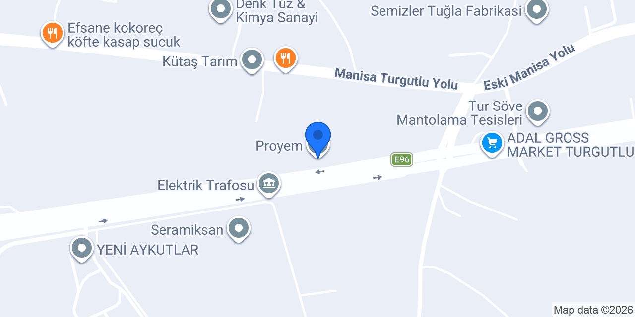 Proyem konumu