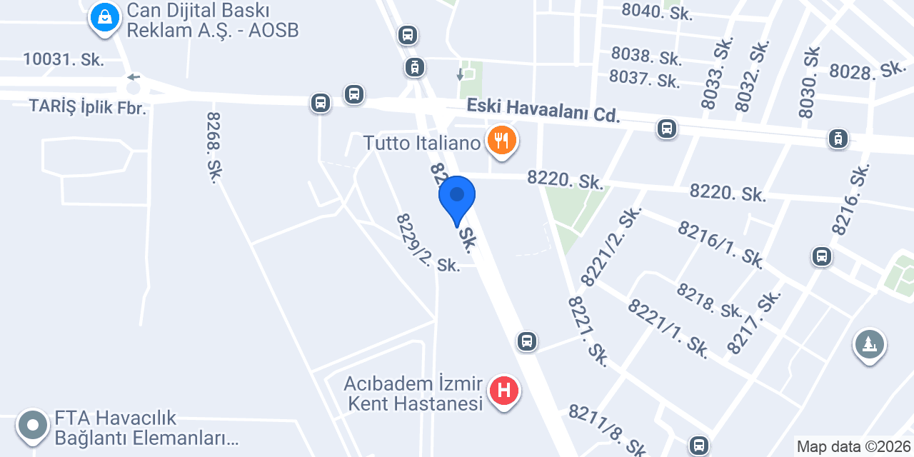 Würth Satış Mağazası konumu