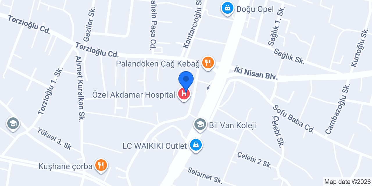 Süslü cafe ve restorant konumu