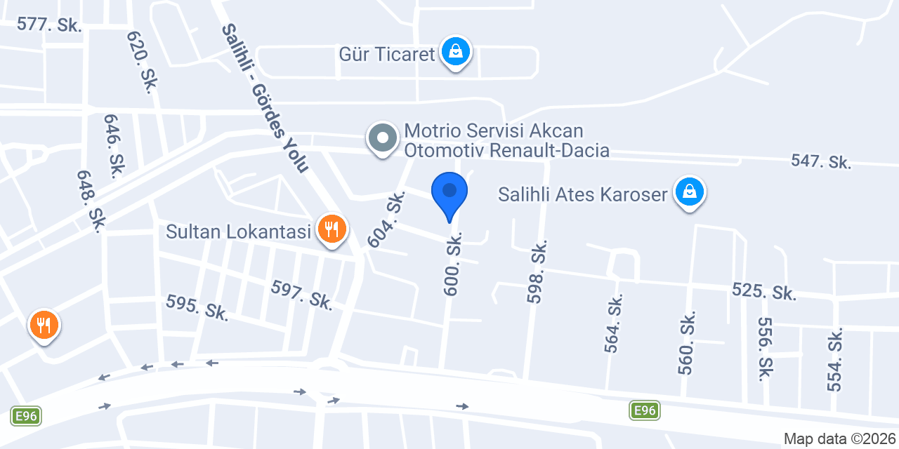 ÖZTÜRK KERESTE konumu