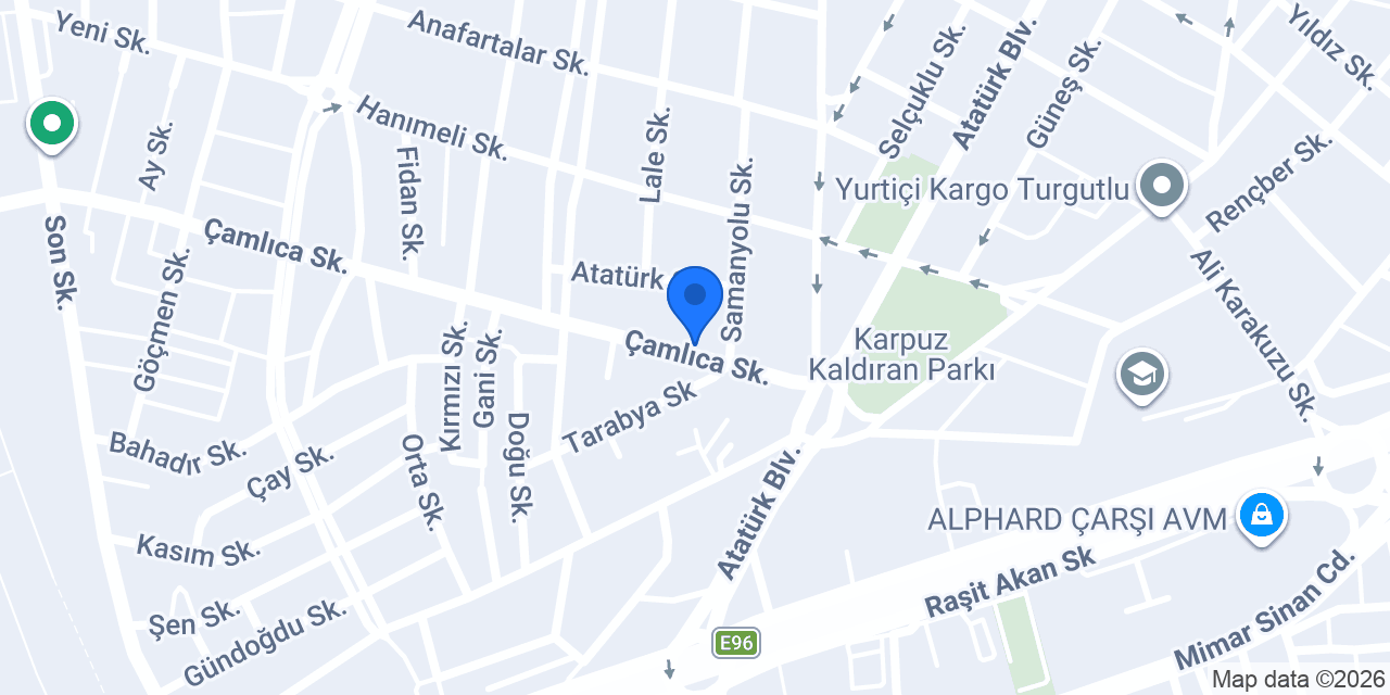 Yeşilyol peyzaj konumu