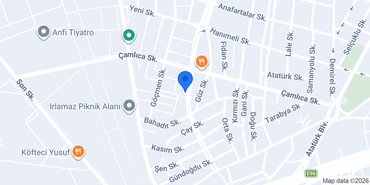 Diş Hekimi A.Nihat DABAKOĞLU konumu