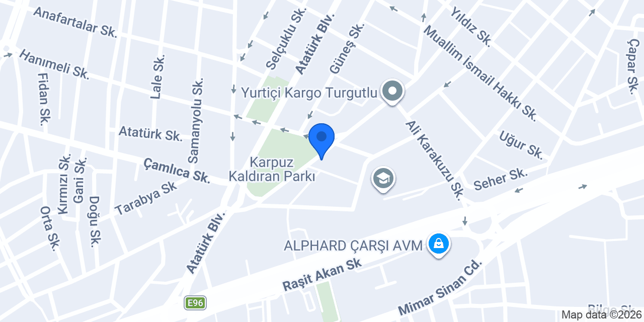 Arda Yazılım konumu