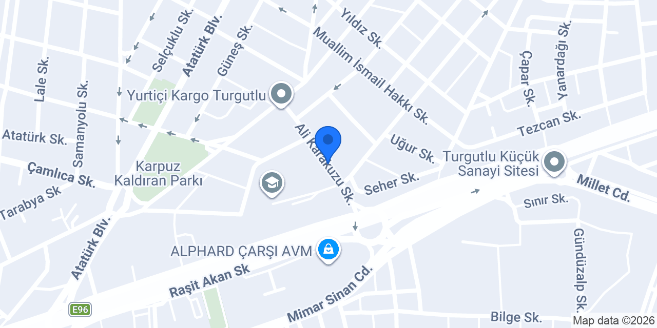 Turgutlu Taksi. konumu