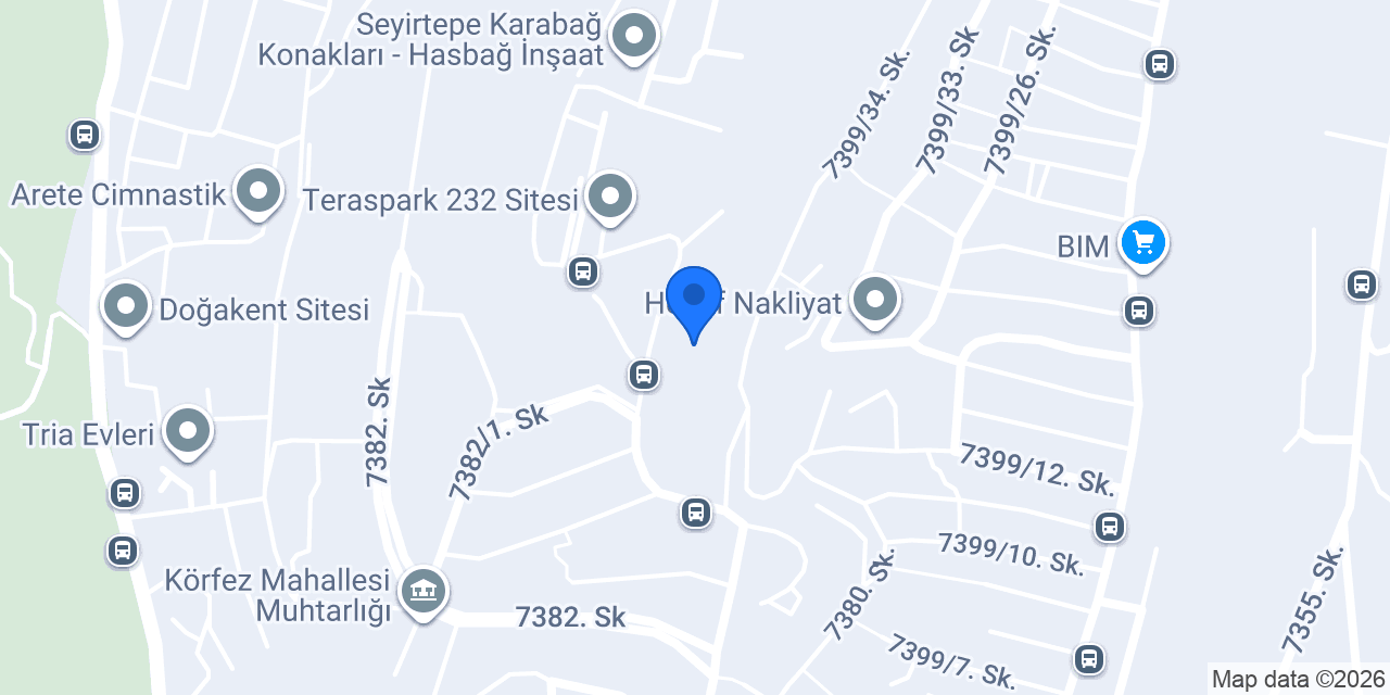 NEHOŞ KEPAP konumu