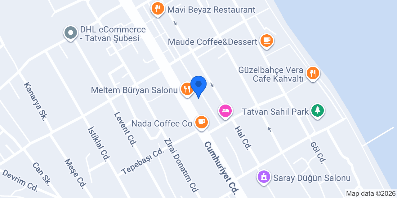 Nokta Şarküteri konumu