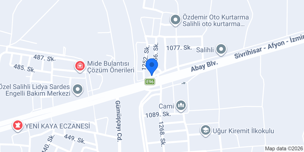 Başkent palet konumu