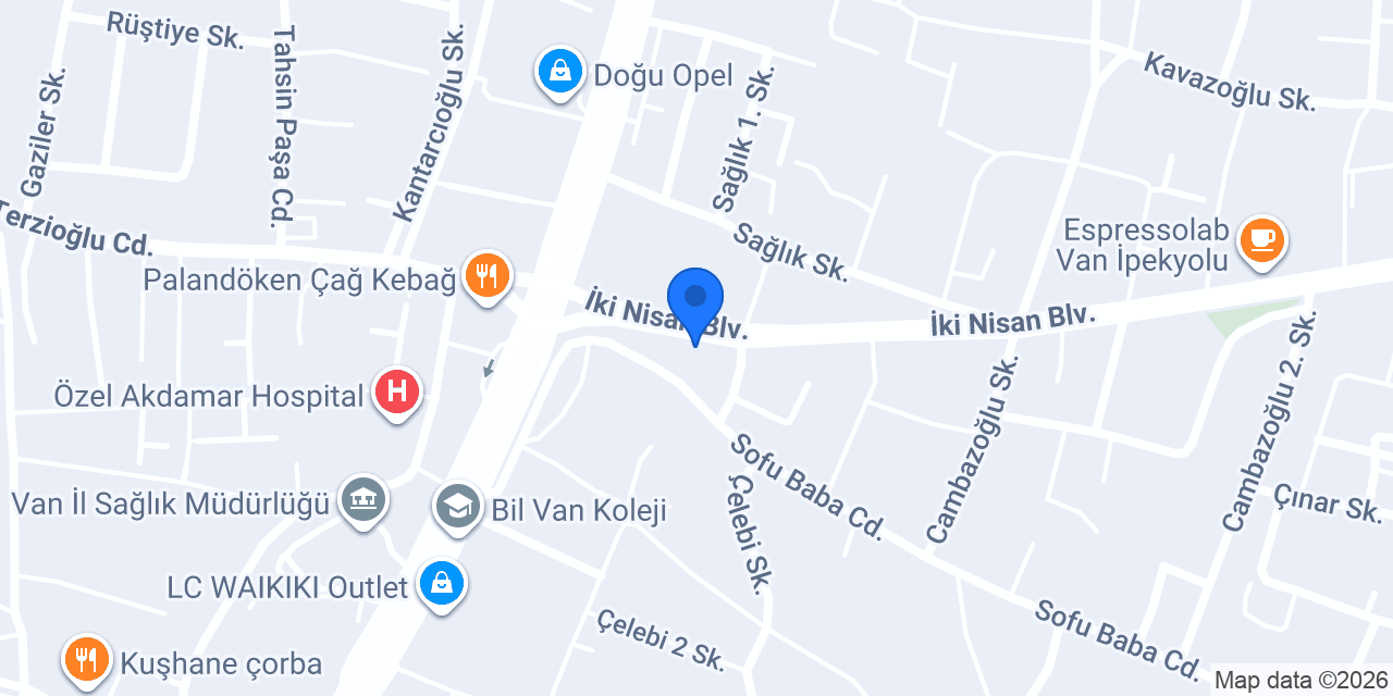 RANA AVİZE 1 konumu