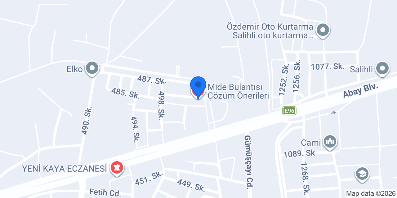 Mide Bulantısı Çözüm Önerileri konumu