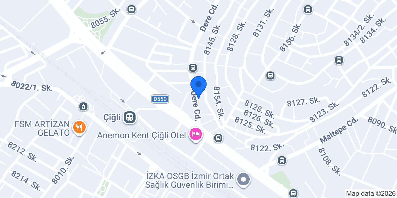 ECRİN MODA ÇİĞLİ Bay & Bayan konumu