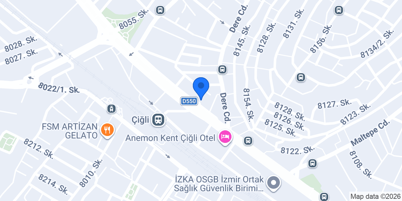 Halkbank Çiğli Şubesi konumu