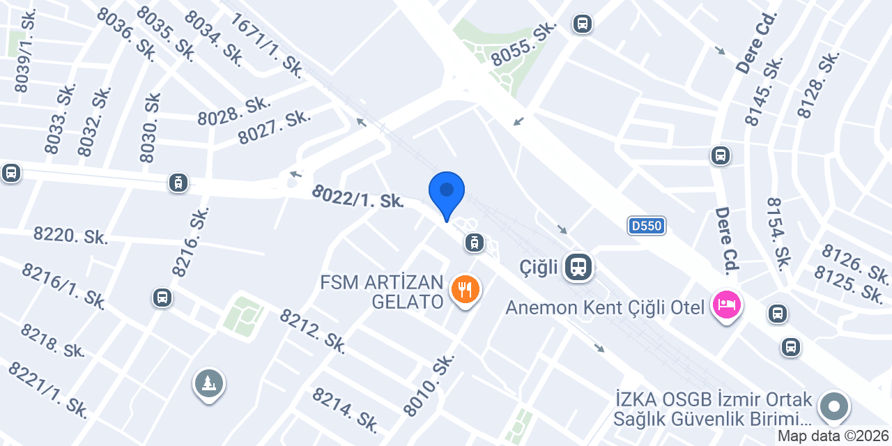 Pasaport Pizza Çiğli konumu