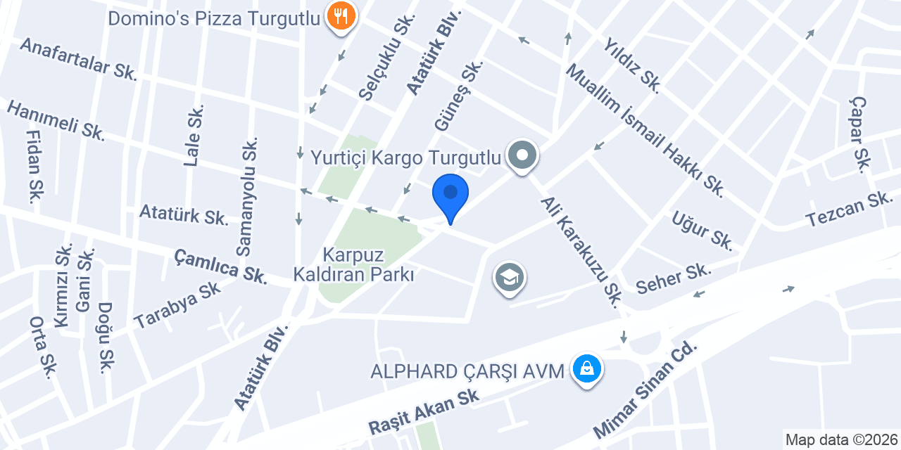 Lizbon Pizza Kıtchen konumu