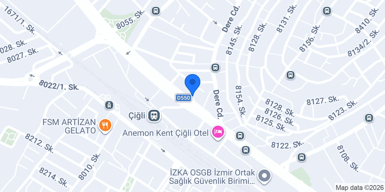 Ziraat Katılım Çiğli İzmir Şubesi konumu