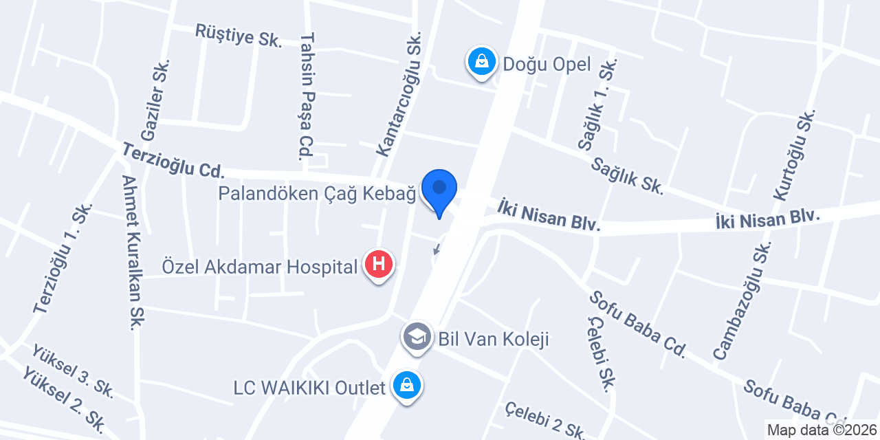 EAST Plastic Surgery Center konumu