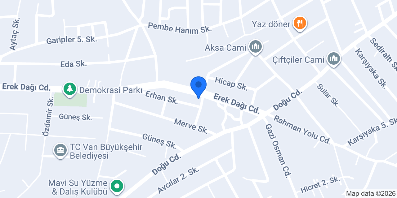 Tadim Unlu Mamülleri konumu