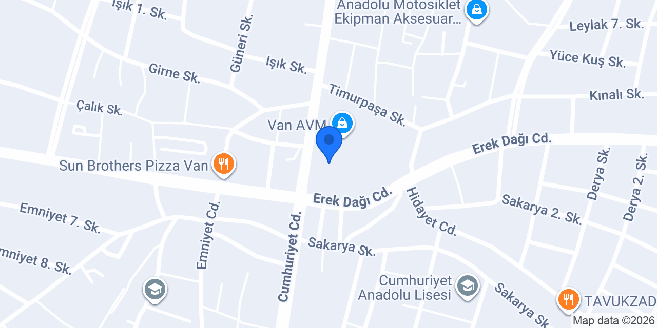 Lescon Van Avm konumu
