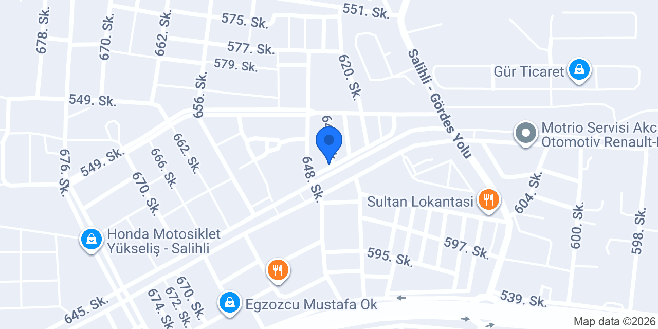 Batı Yapı Mermer konumu
