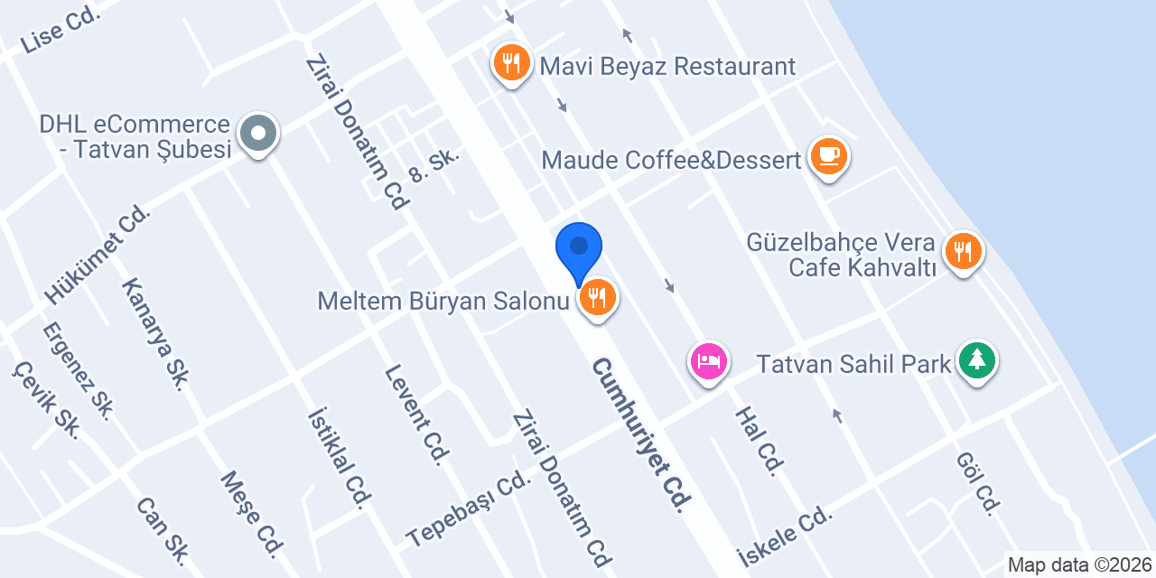 Yeni Güven Eczanesi konumu