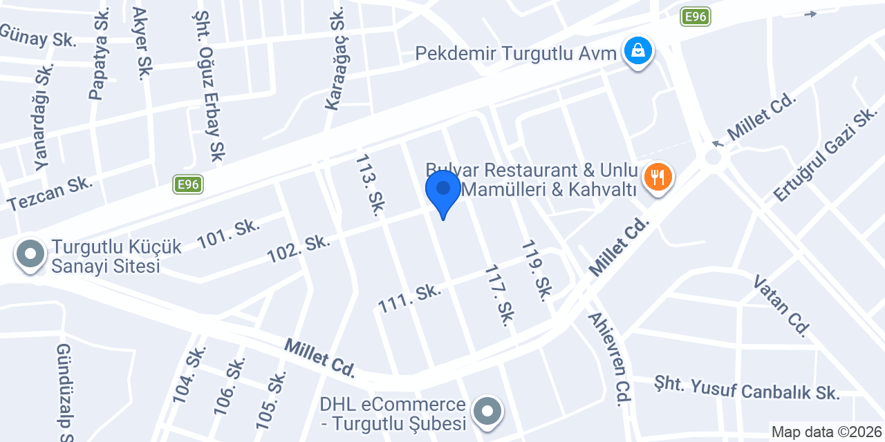 Marka Yedek Parça Turgutlu konumu