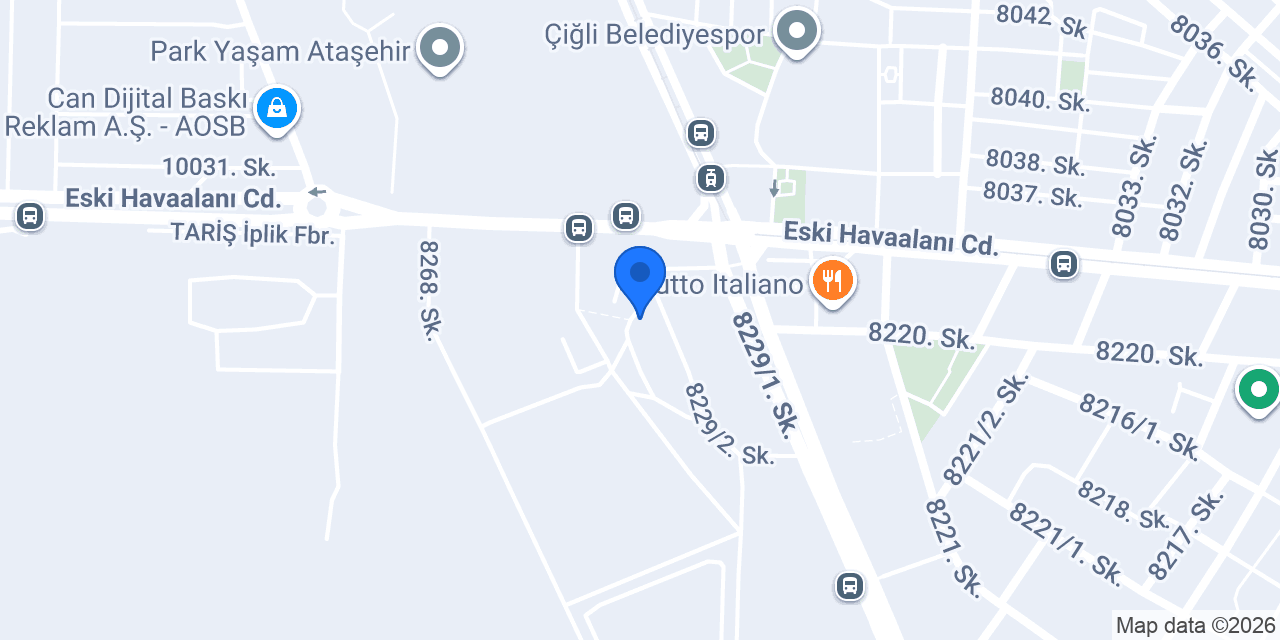 Organize Elektrik Mekatronik konumu
