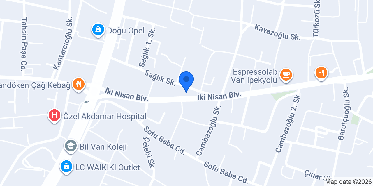 Mavi nokta tekel bayii konumu