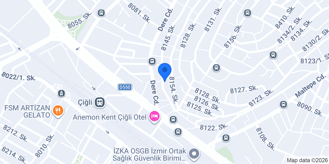 Simpaş Sigorta İZMİR Şubesi konumu