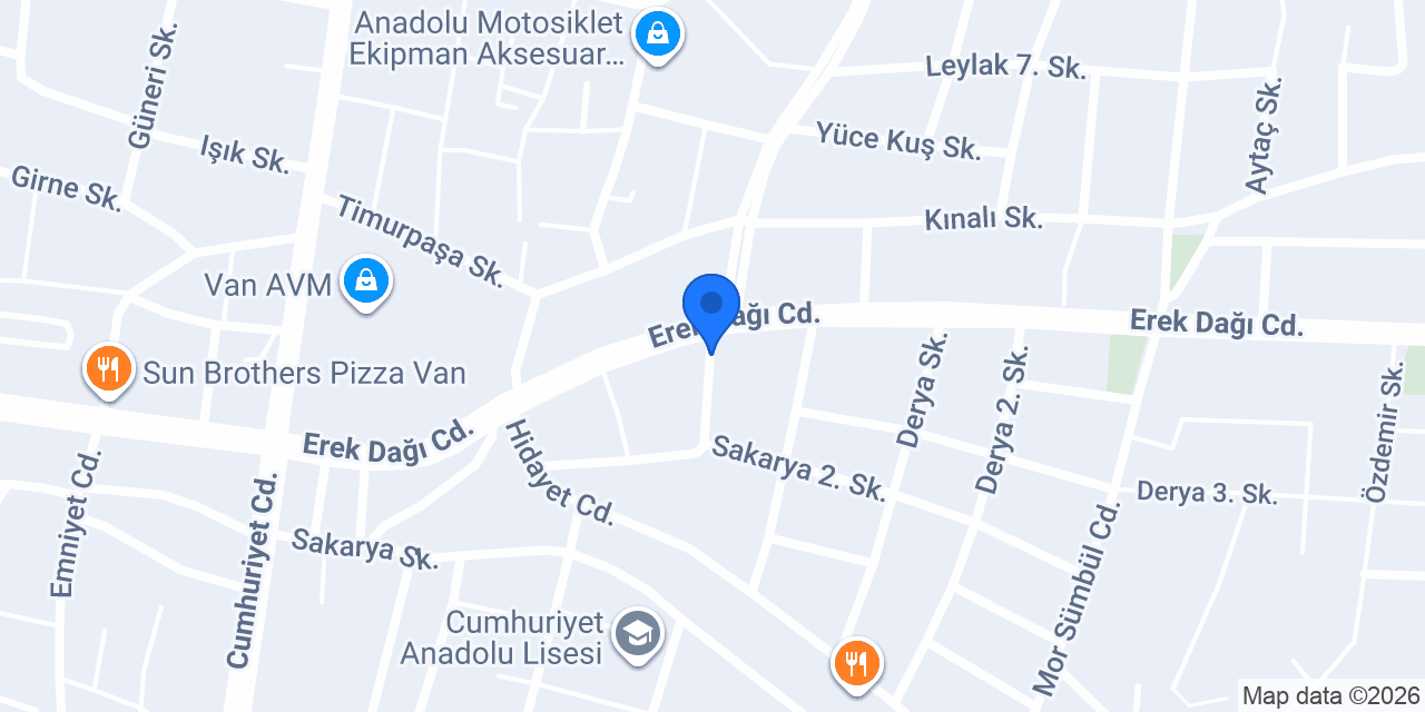 Van Kombi Servisi konumu