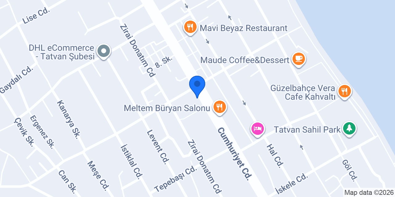 TATVAN MOBİL STORE konumu