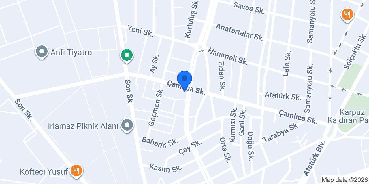 Sevinç Eczanesi konumu
