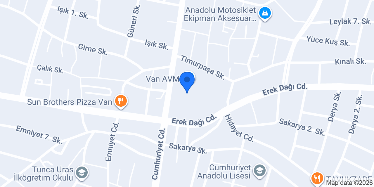 Atasun Optik konumu