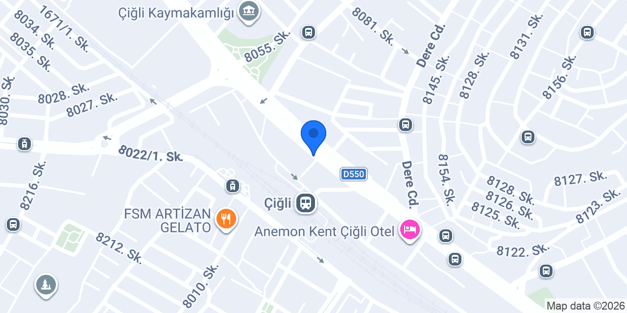 Örnek Döner Salonu konumu
