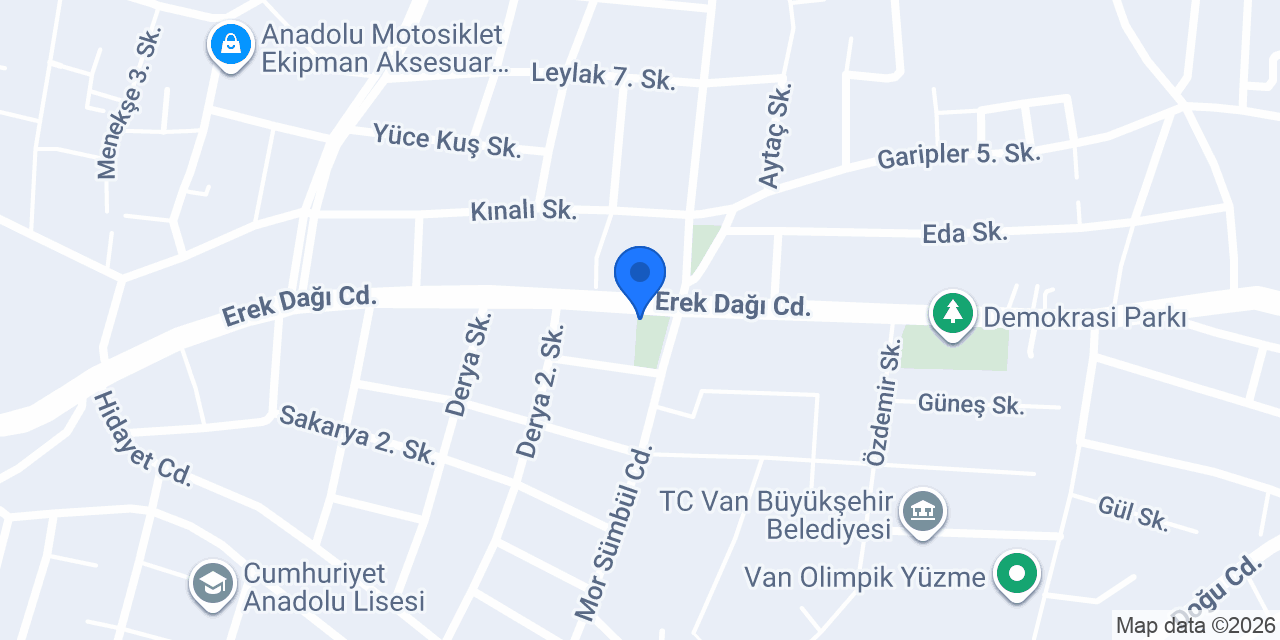 Van Mesken Taksi konumu