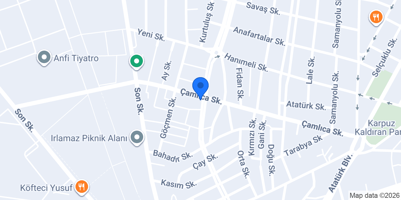 Ünlüer Eczanesi konumu