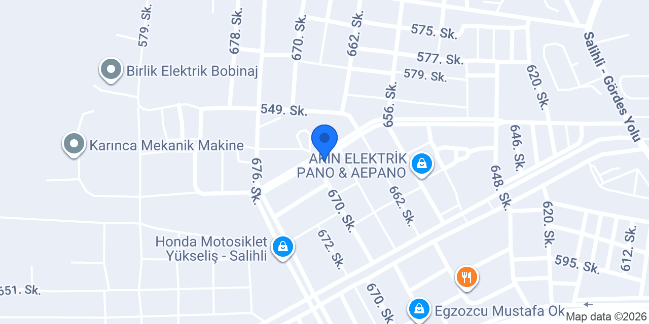 HAS MAKİNA konumu