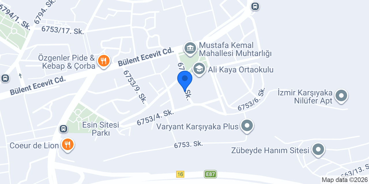 U.B.K Kuaför konumu